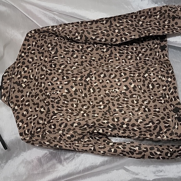 ๐๐HP๐ New Rails Steffi Mountain Leopard Jacket Linen Lyocell - Picture 6 of 7